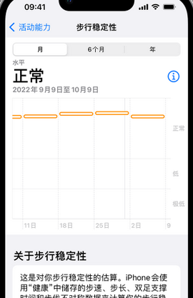 建水iPhone手机维修如何在iPhone开启'步行稳定性通知'