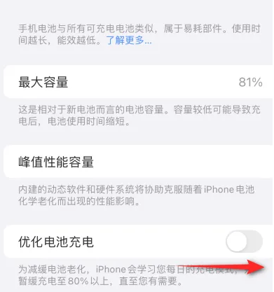 建水苹果15维修分享iPhone15充电到80%就充不进电了怎么办 