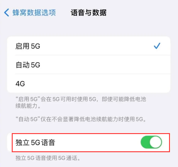 建水苹果14维修分享iPhone 14 Pro如何开启VoNR 
