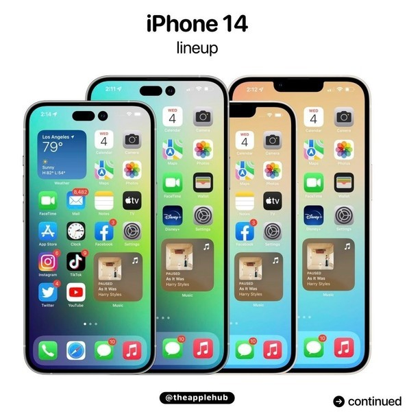 建水苹果14维修分享iPhone 14全家福 
