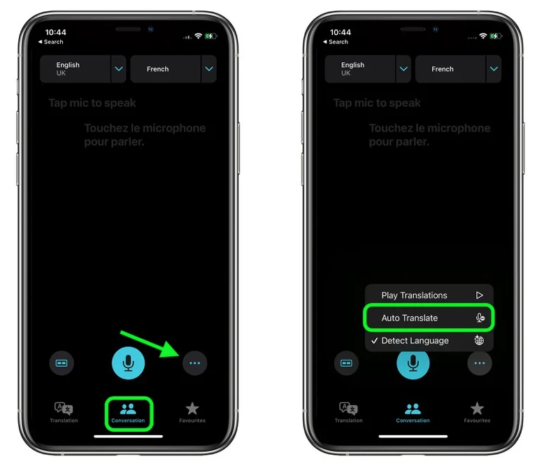 建水苹果手机维修分享iOS 15 “翻译” App 新改进 