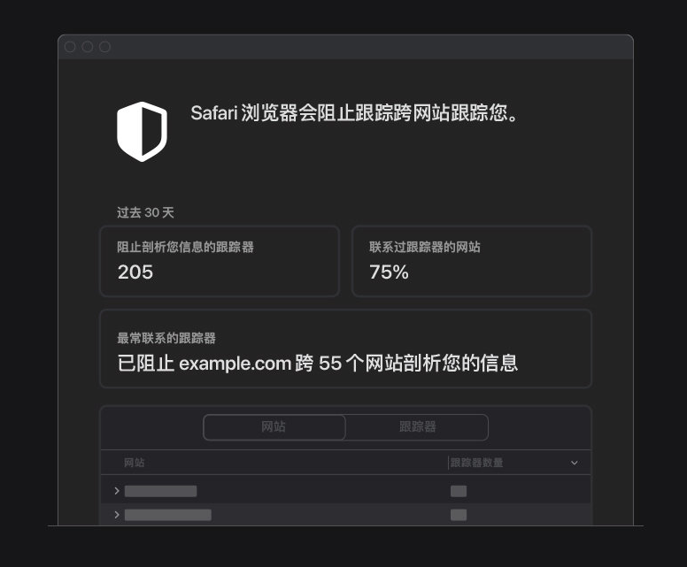 建水苹果手机维修分享如何在 Safari 浏览器中查看和打开隐私报告 